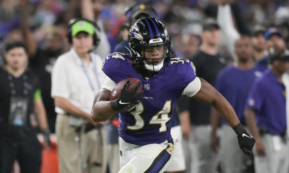 Keaton Mitchell was an undrafted free agent out of East Carolina. 
